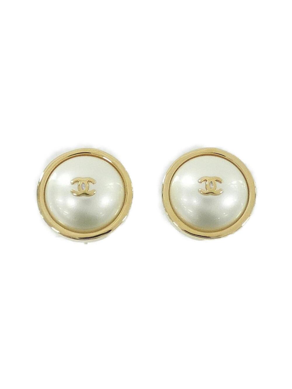 Chanel Clip-On Earrings Gold- #377876C10B